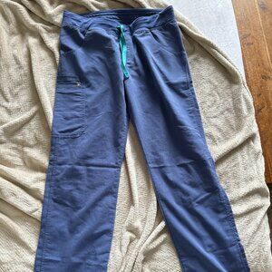 Figs Kade Cargo Scrub Pants, Size M Tall, Color Big Sky